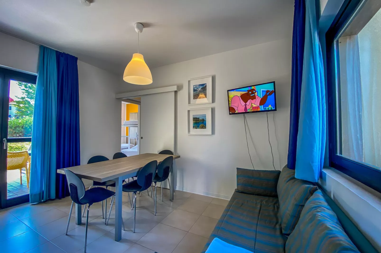 Residence Belvedere Village Castelnuovo del Garda-Trilo premium-Woonkamer