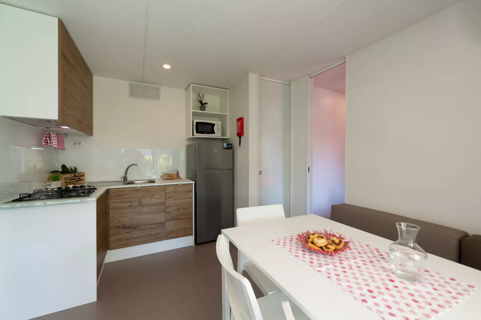 Mobile Homes San Francesco, Desenzano-Garda Suite DL-Eetkamer