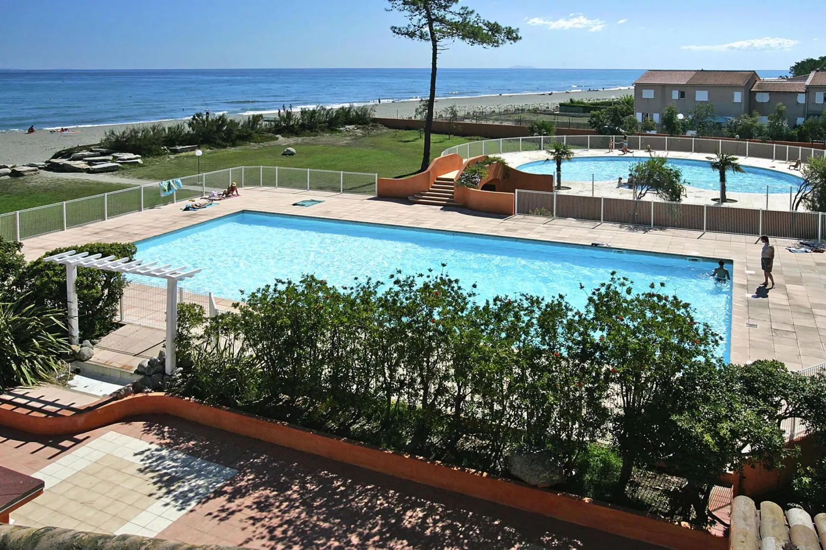 Residence Cala Bianca - Borgo-Plage // Studio Cab 24m2-Zwembad