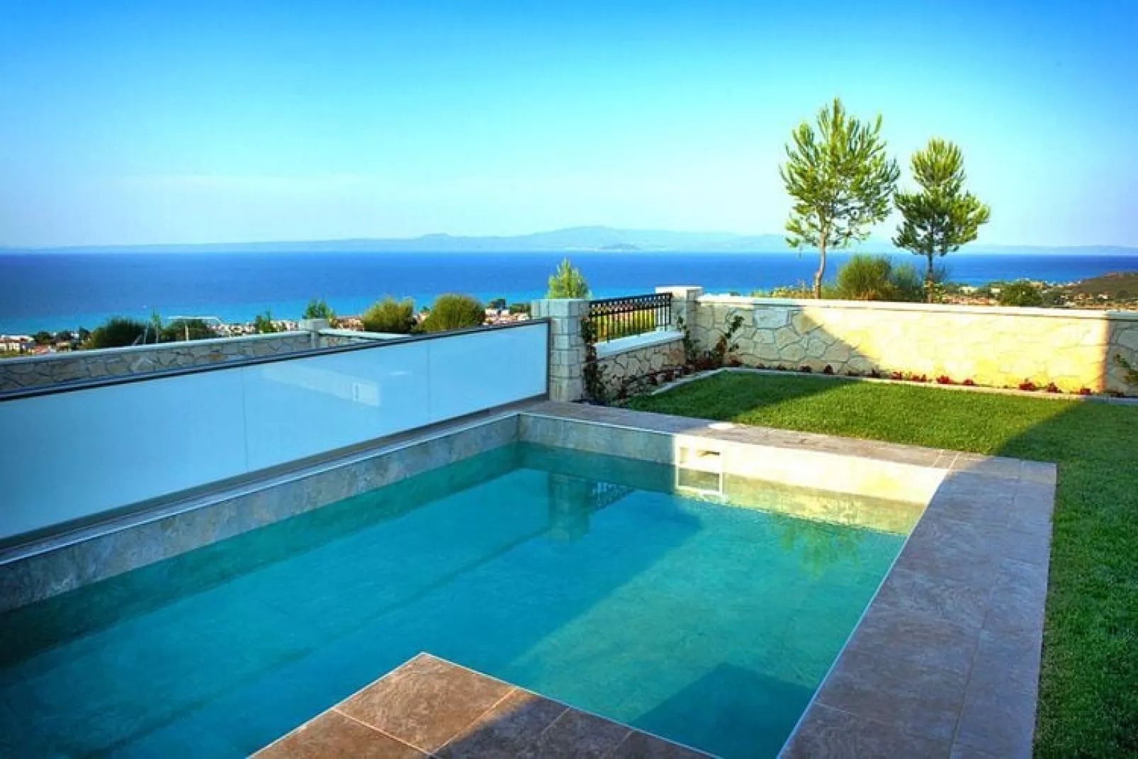 Holiday homes Sunny Villas Resort and SPA Chanioti-SUNNY VILLA 2 BEDROOMS heated pool-Zwembad