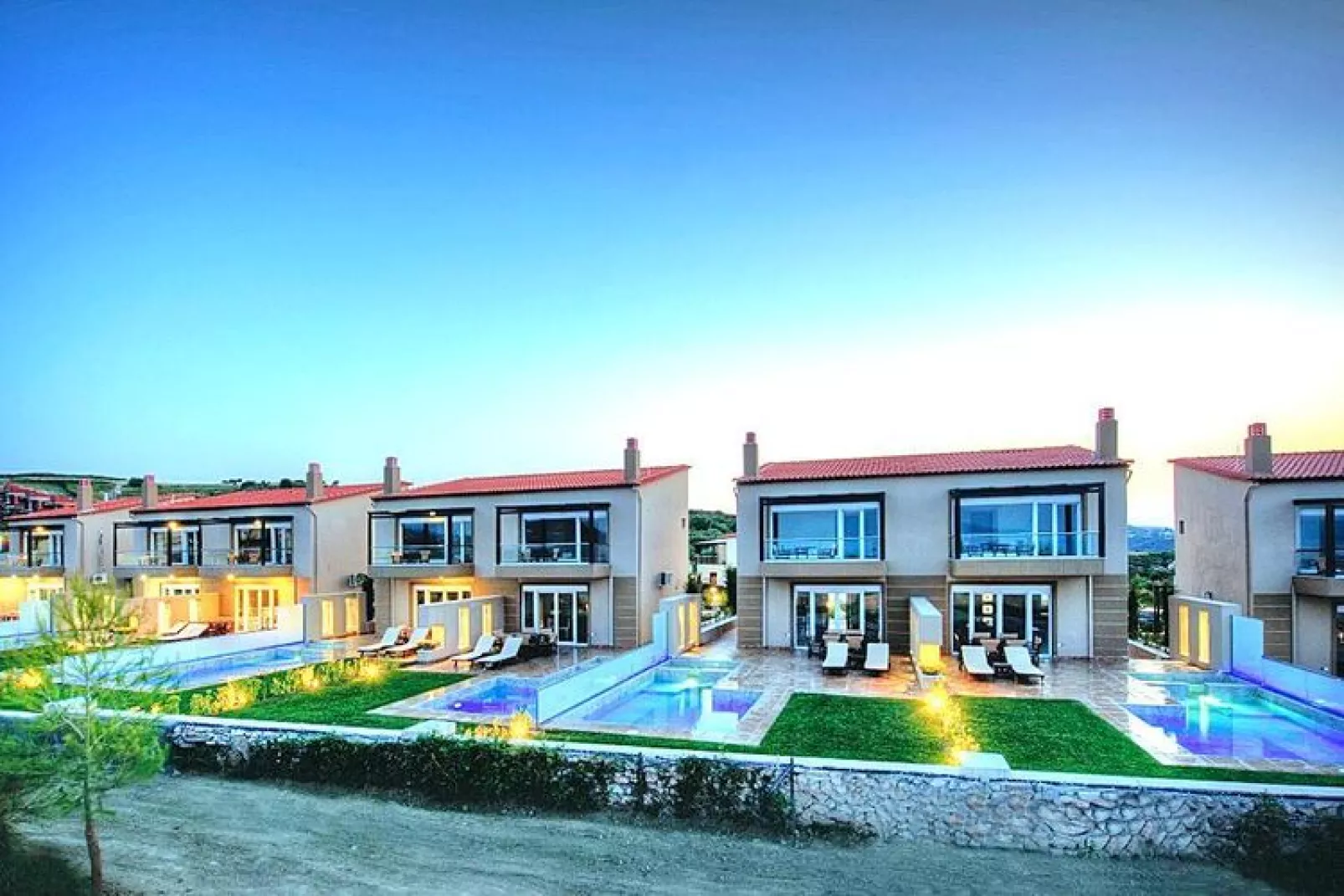 Holiday homes Sunny Villas Resort and SPA Chanioti-No 2 large EXCLUSIVE VILLA 3 3 BEDROOMS-Image-tags.