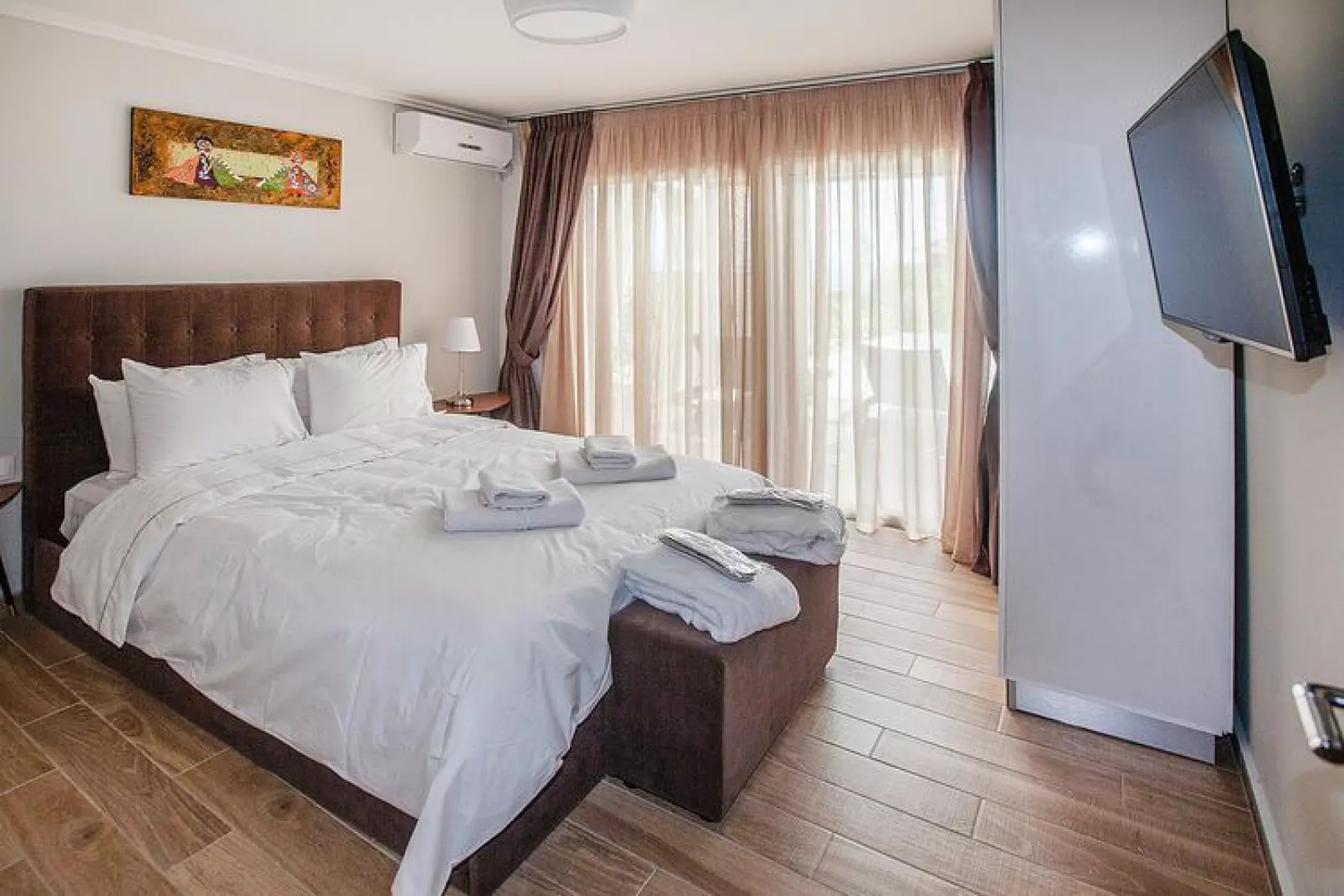 Holiday homes Sunny Villas Resort and SPA Chanioti-No 2 large EXCLUSIVE VILLA 3 3 BEDROOMS-Slaapkamer