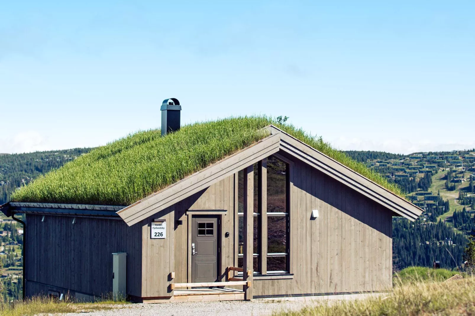 Stijlvolle Cabin Retreat in Varden-By Traum-Buitenlucht