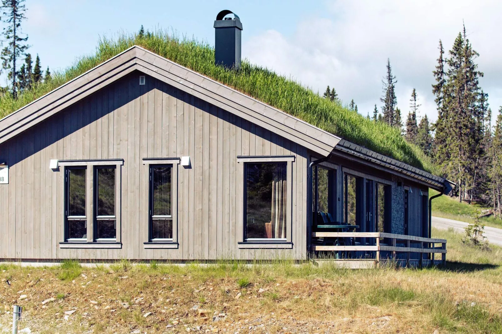 Stijlvolle Cabin Retreat in Varden-By Traum-Buitenlucht