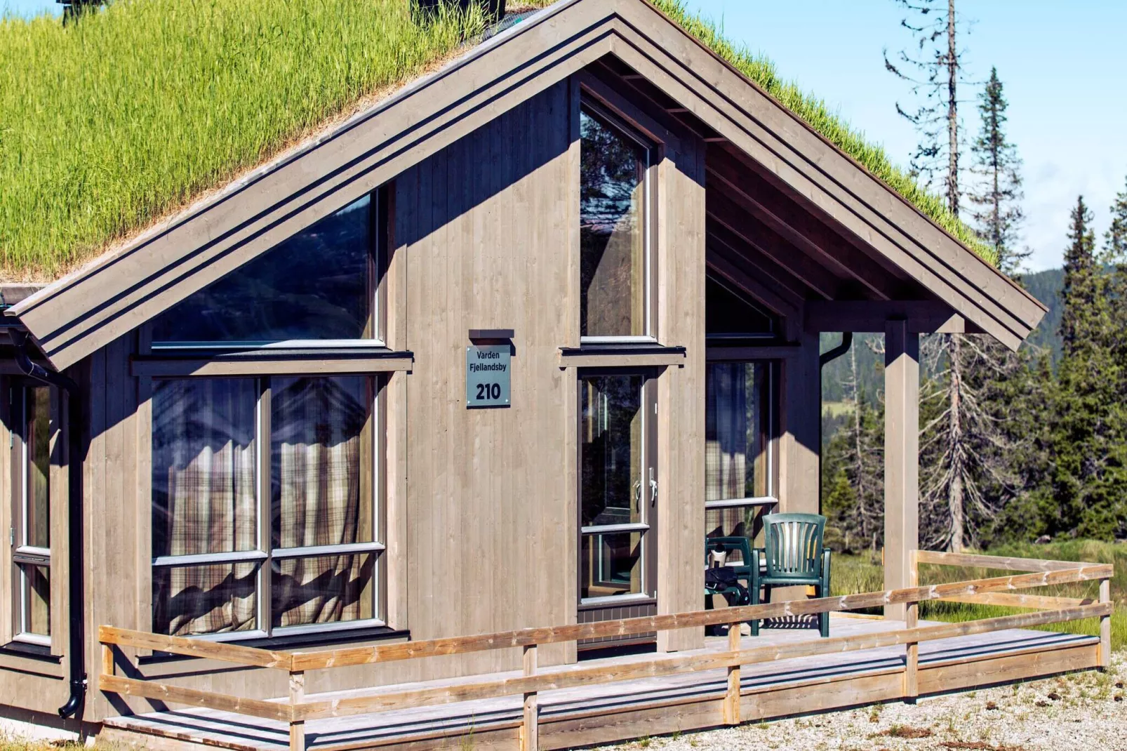 Stijlvolle Cabin Retreat in Varden-By Traum-Buitenlucht