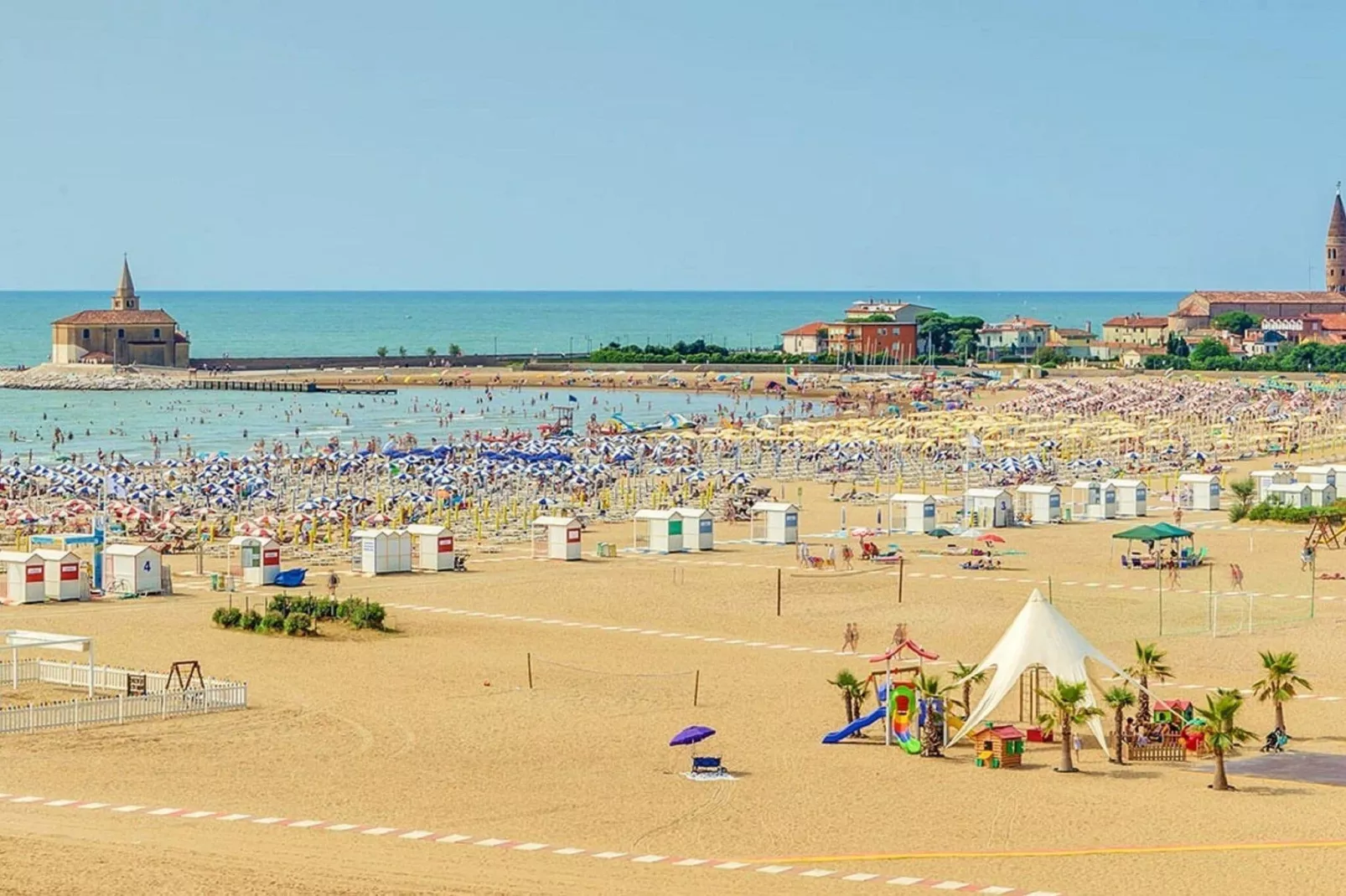 Villa Gabriella-Gebieden zomer 1km