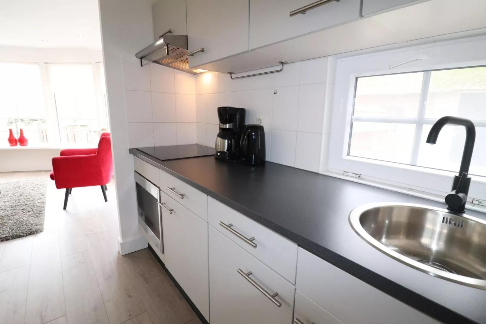 Huisje op paardenboerderij-Keuken
