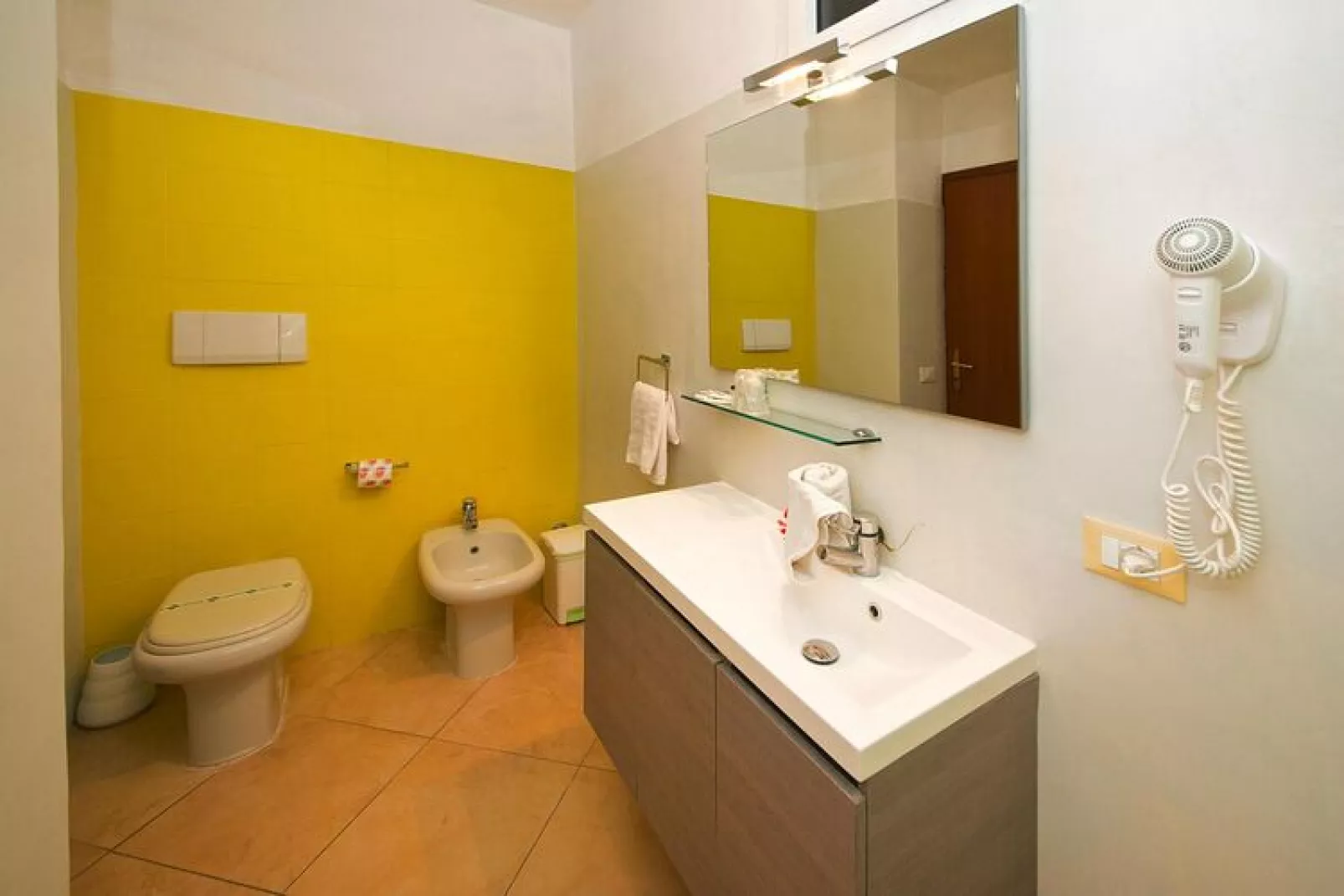 Ferienanlage Villa Giada Imperia - Type Twin Room Apt Orchidea B4-Badkamer