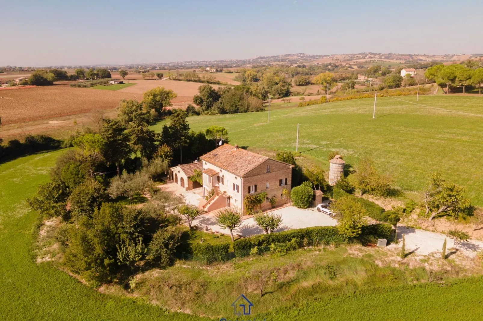 Villa Due Pini Cavallino-Buitenkant zomer