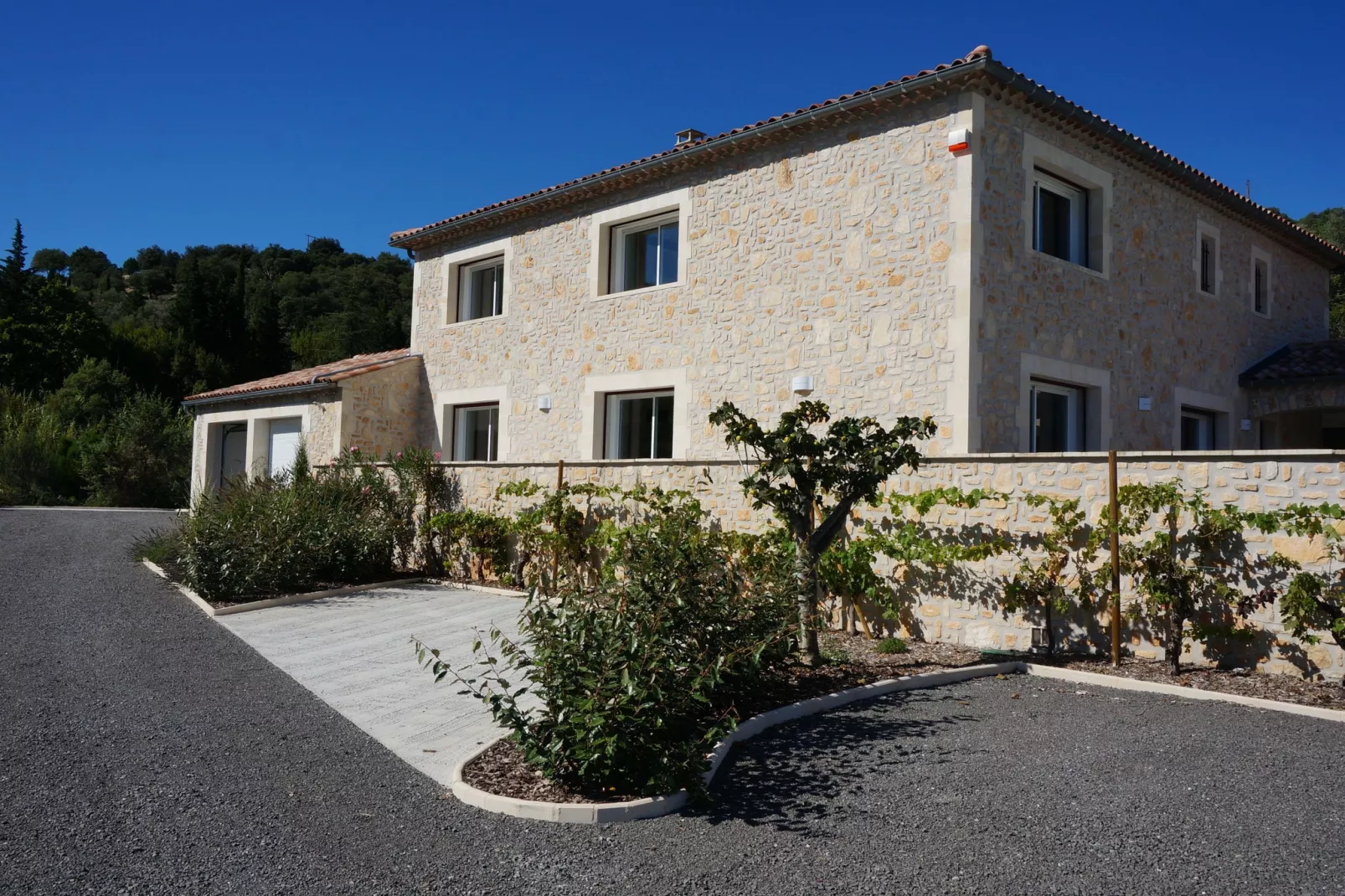 Villa 4 vents D - Buitenkant zomer
