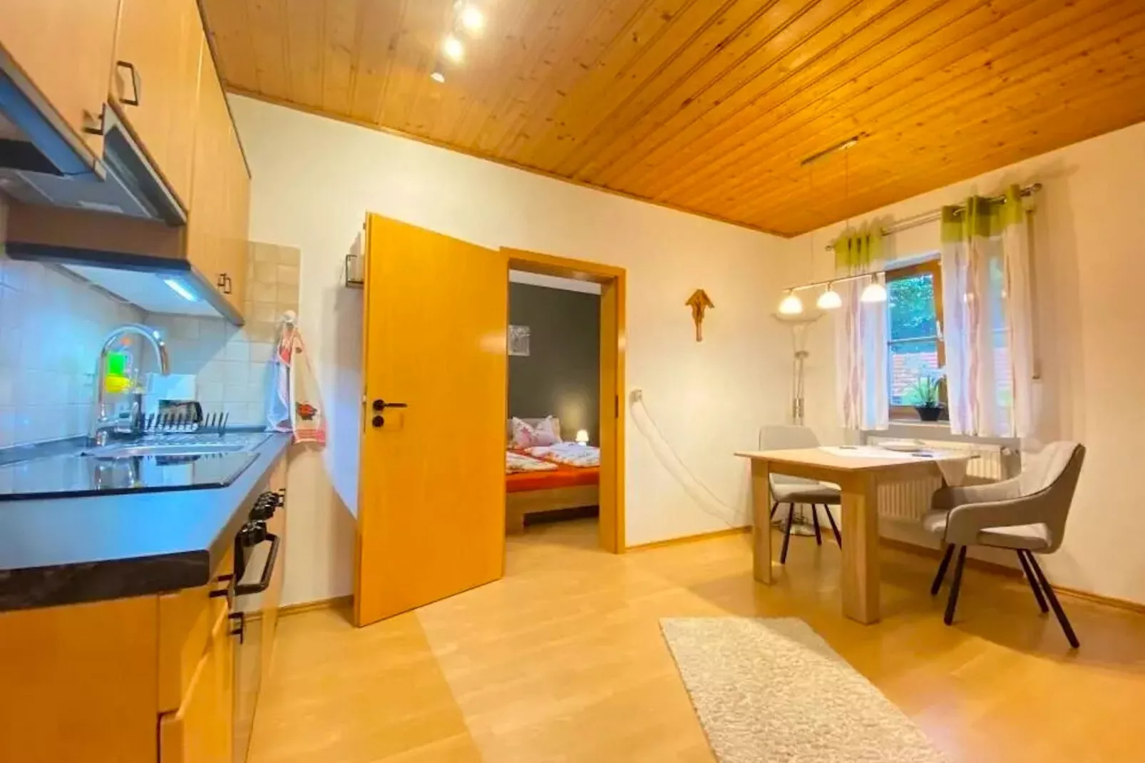 	Holiday flats Haus am Wald Zenting-Wohnung für 2 Personen-Keuken