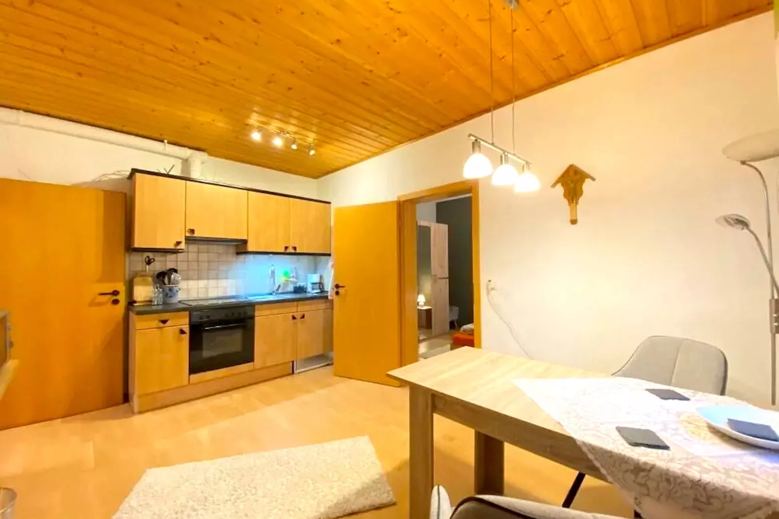 	Holiday flats Haus am Wald Zenting-Wohnung für 2 Personen-Keuken