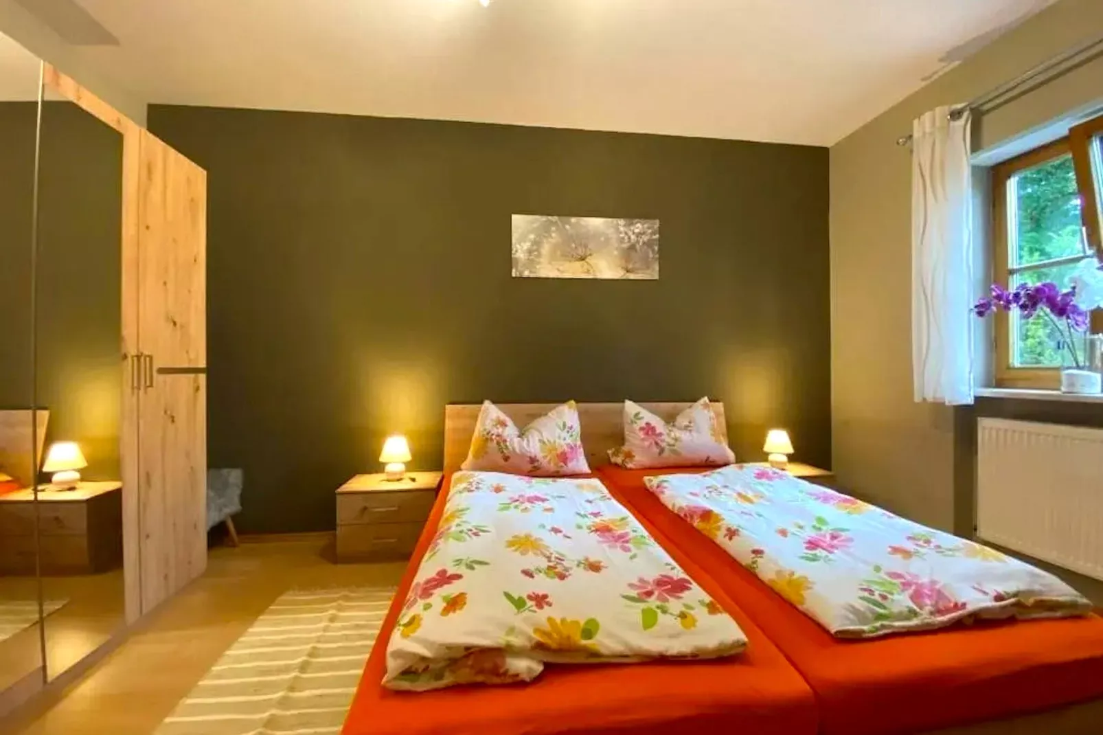 Holiday flats Haus am Wald Zenting-Wohnung für 4 Personen 56 qm-Slaapkamer