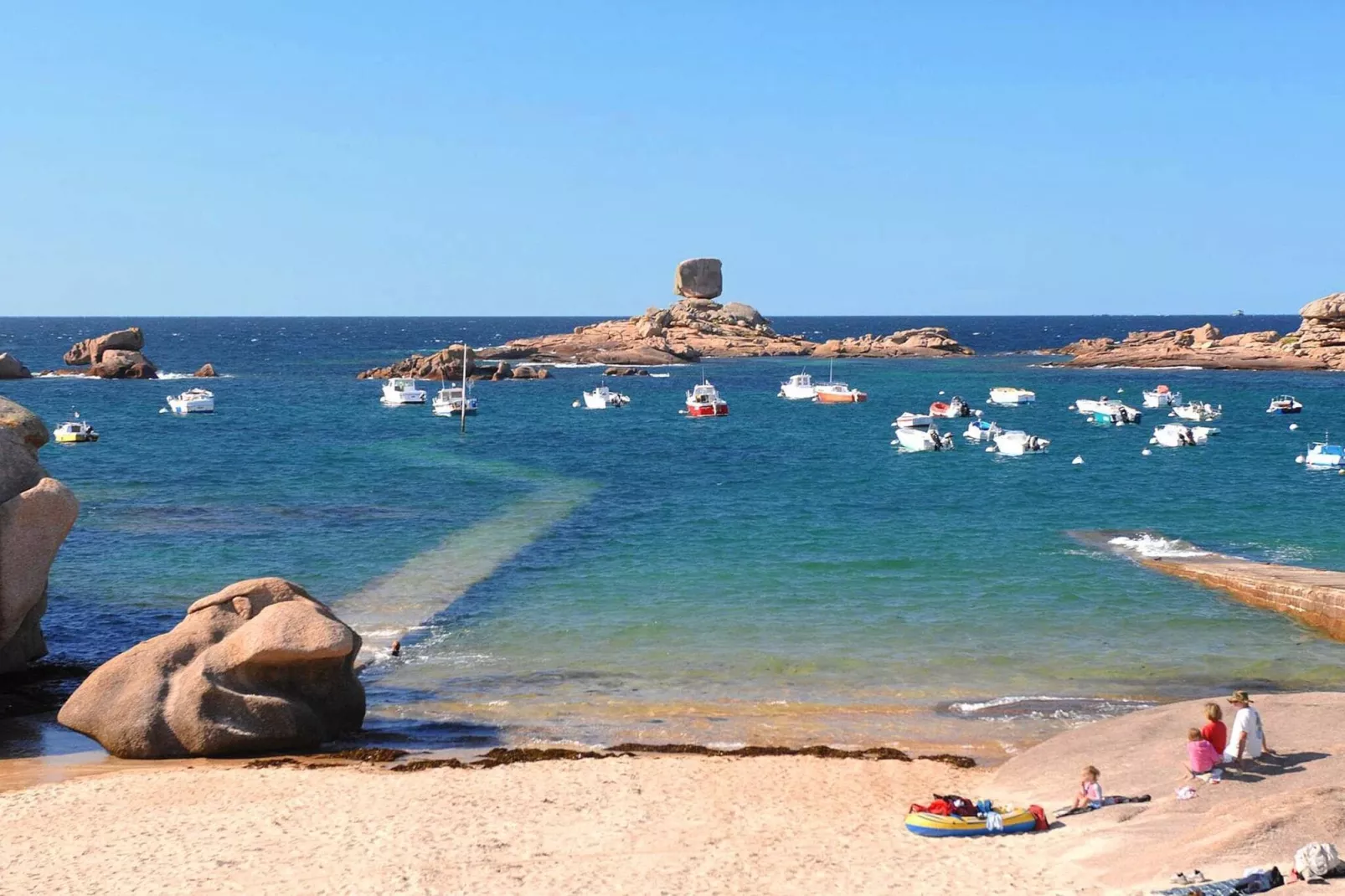 Résidences Les Bains 1-Gebieden zomer 1km