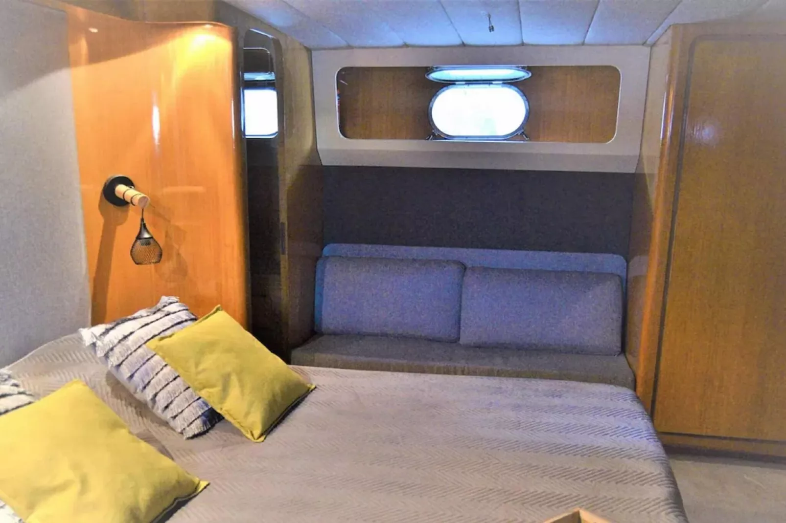 Yacht aquamarina-Slaapkamer