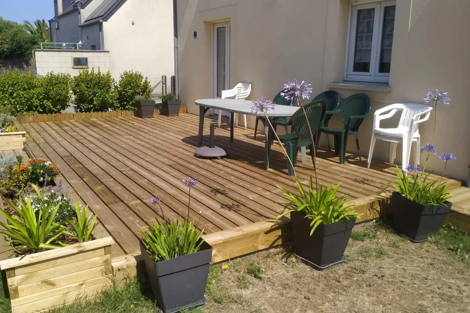 Holiday home Barneville-Carteret-Terrasbalkon