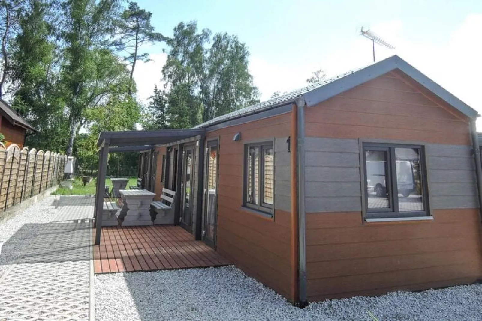 Bungalows Pirates in Dziwnow for 4 persons-Buitenkant zomer