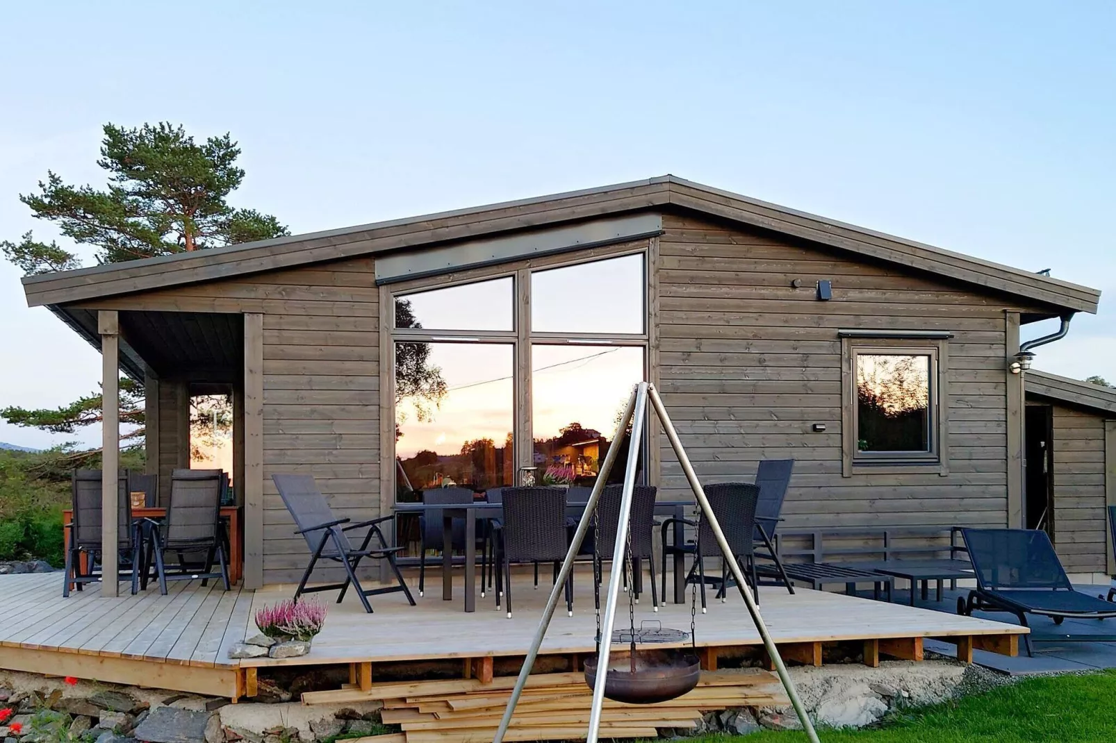 6 persoons vakantie huis in LINDÅS-Buitenlucht