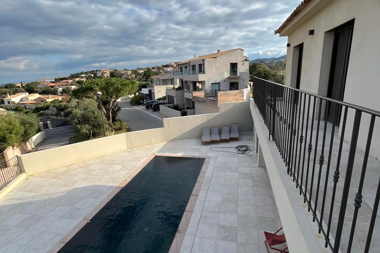 Superbe villa 8 personnes avec piscine et vue mer-Zwembad