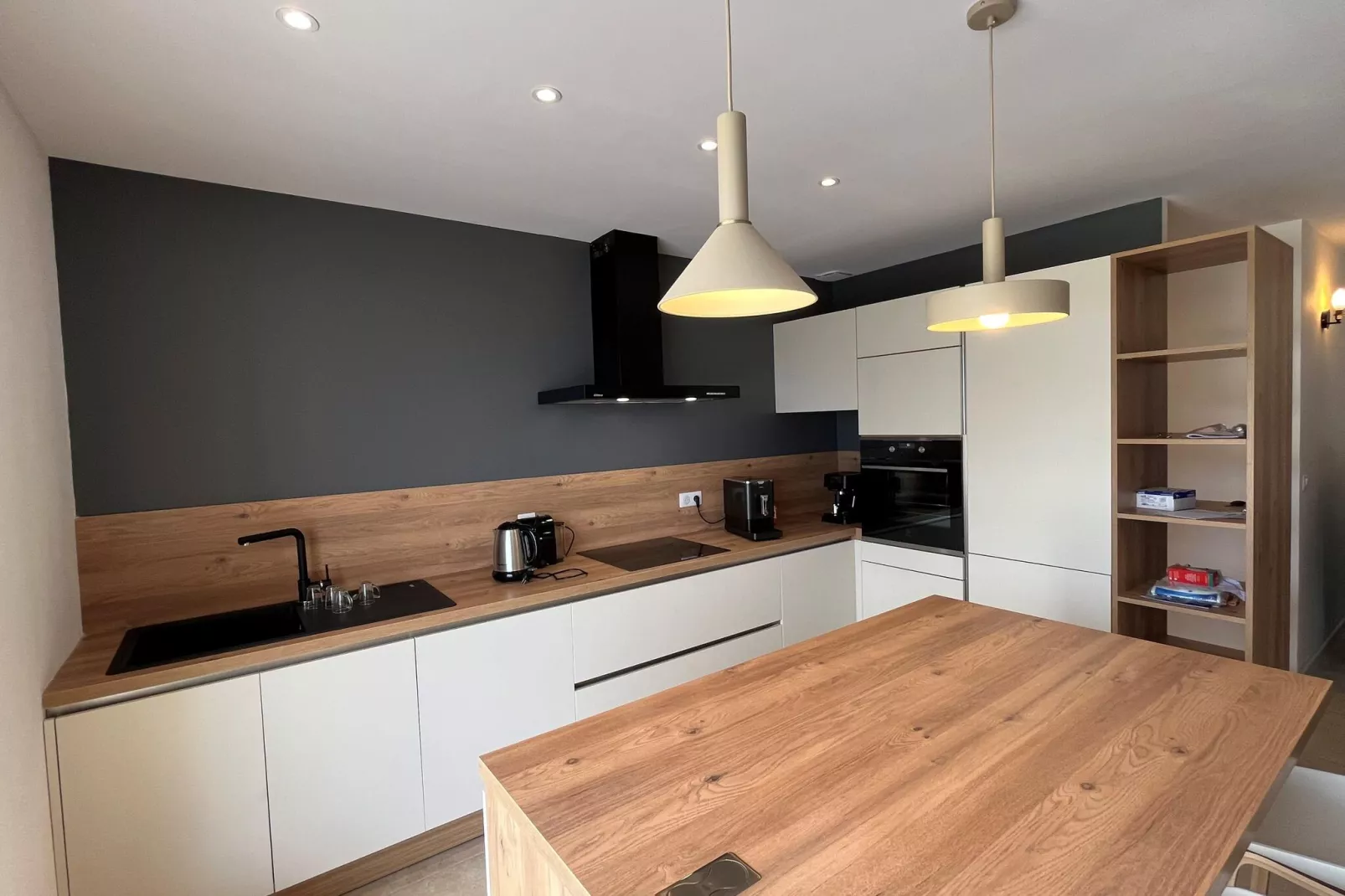 Superbe villa 8 personnes avec piscine et vue mer-Keuken