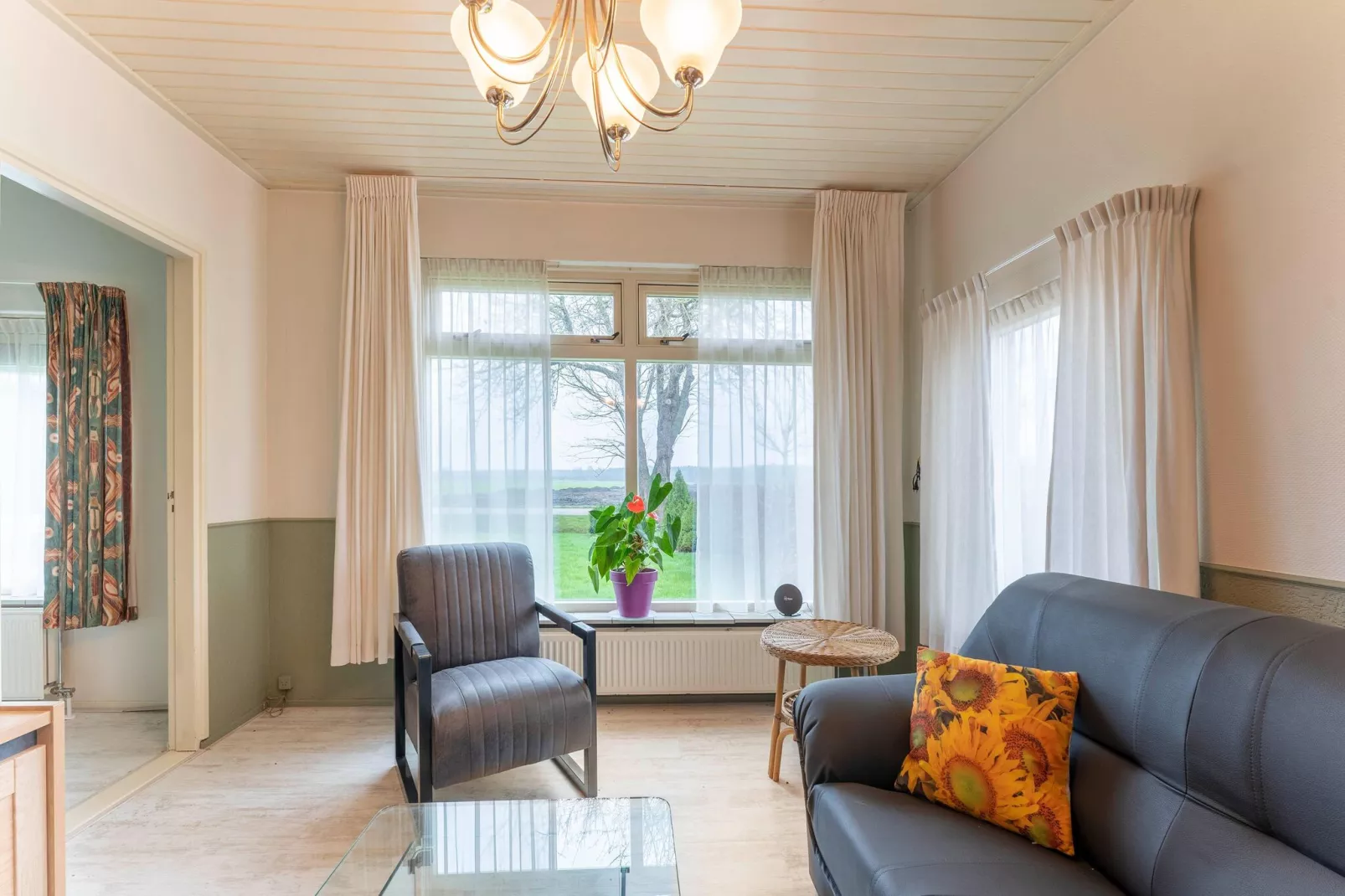 Vakantiewoning het Steegje-Woonkamer