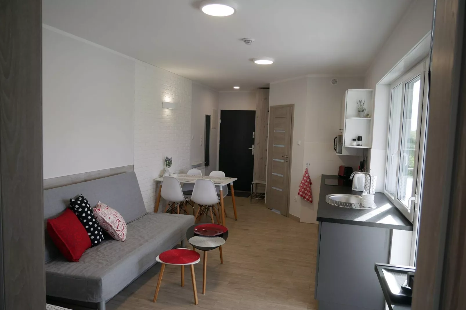 Apartamenty Szafir Sianozety-Woonkamer