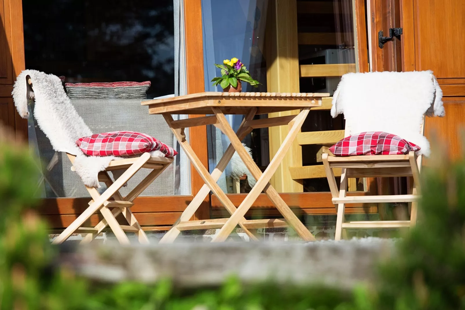 Brunarica Alpinka I-Terrasbalkon