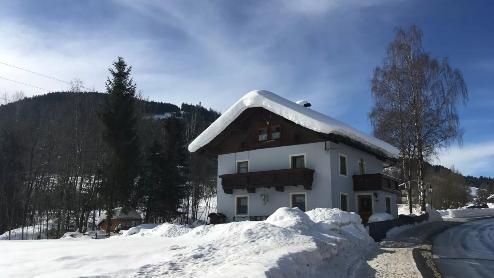 Zonnen-Alp-Exterieur winter