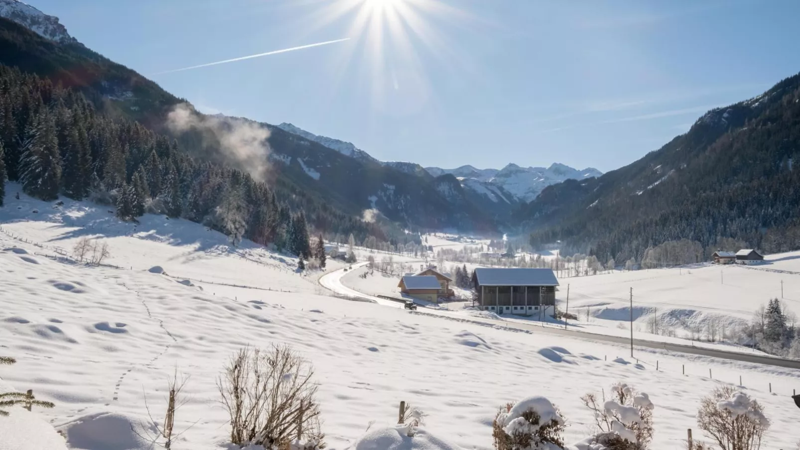 Tauern-Blick-Gebied winter 1km