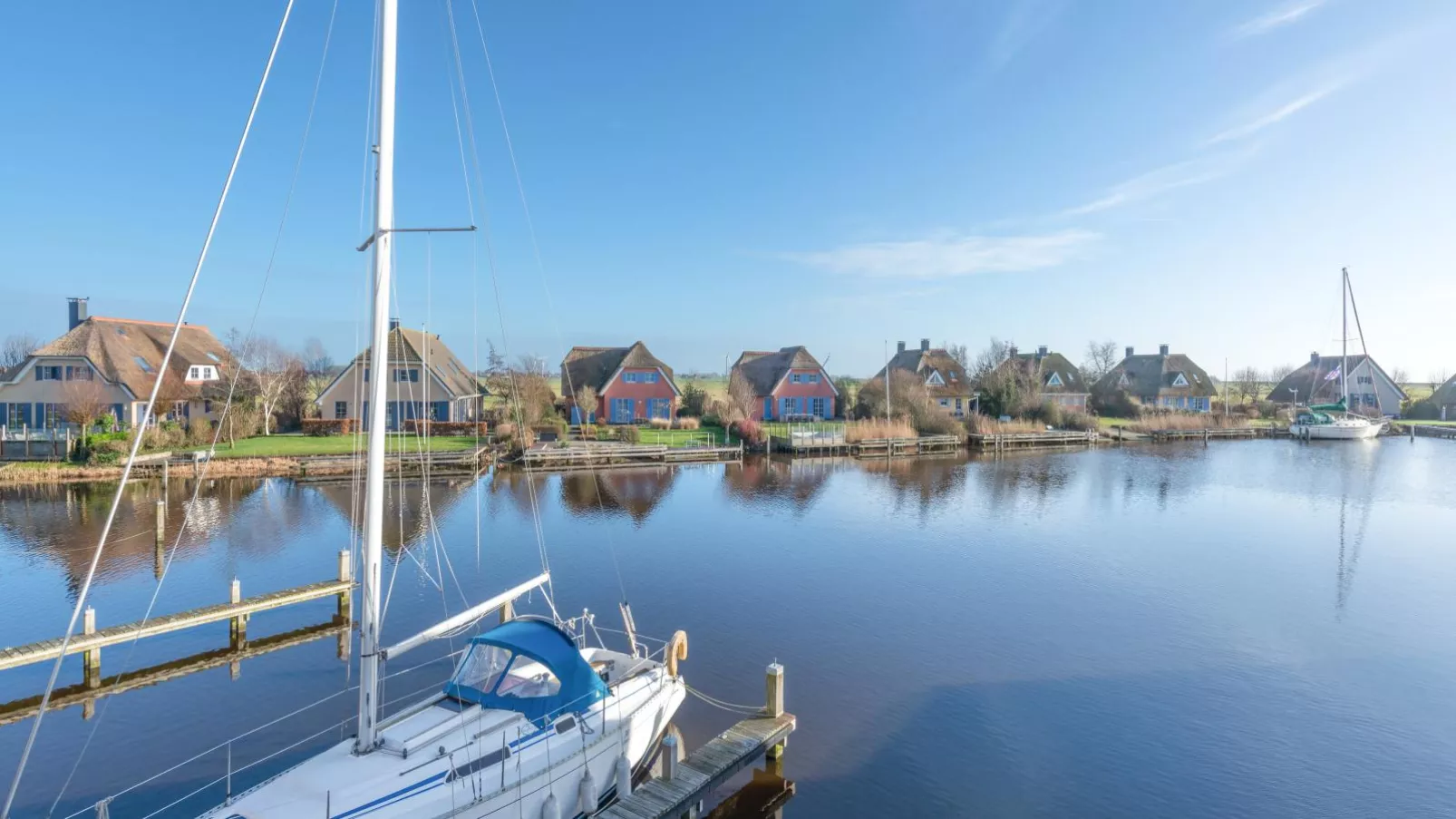 Schippershuis Stavoren-Uitzicht zomer