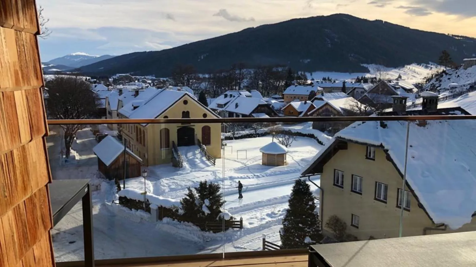 Ski-Nature Apartment Lungau-Uitzicht winter