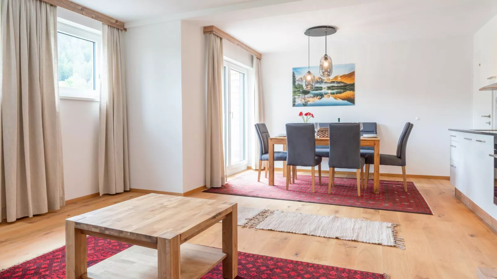 Ski Nature Apartment Lungau TOP 17-Woonkamer