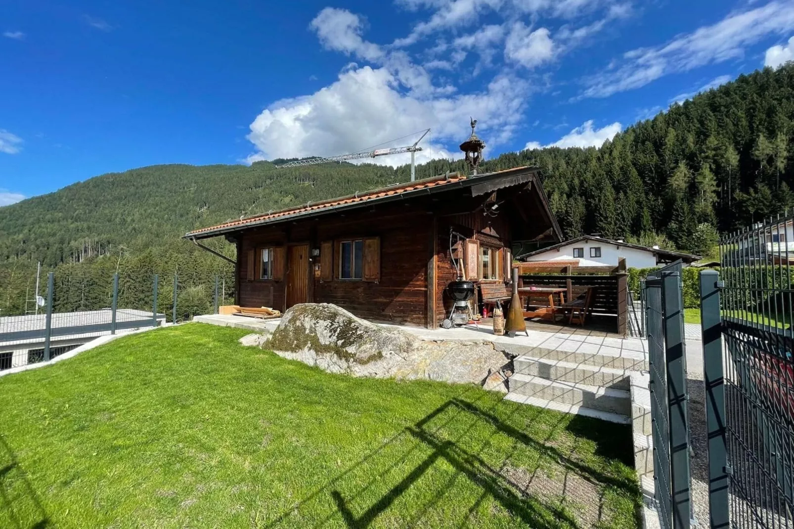 Ferienhaus Tirol-Buitenkant zomer