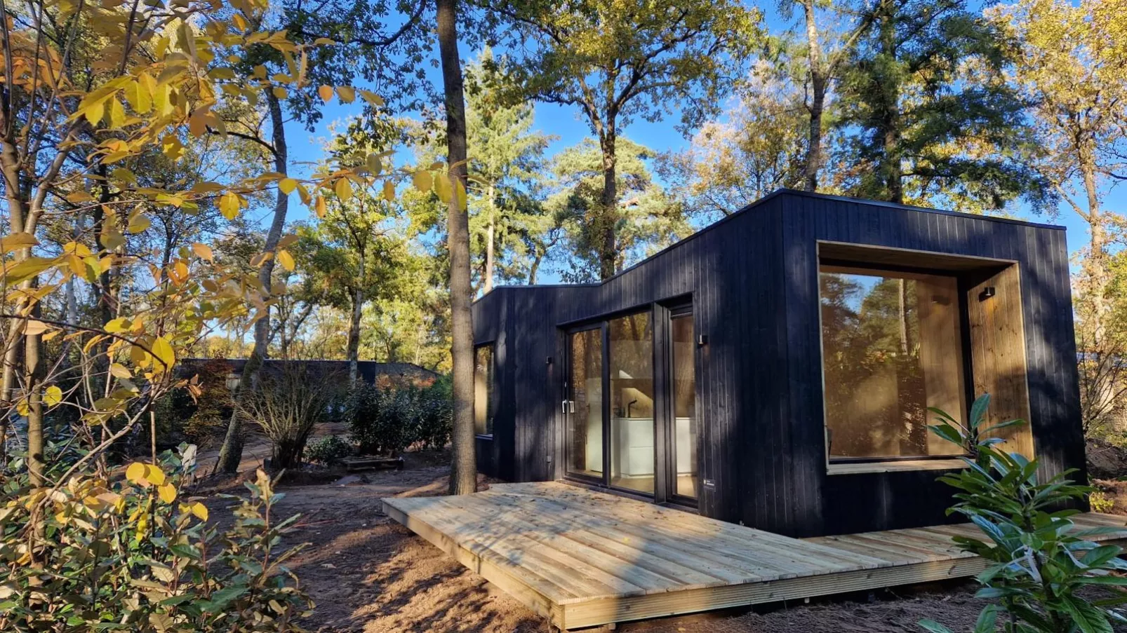 TED Tiny House-Buitenkant zomer