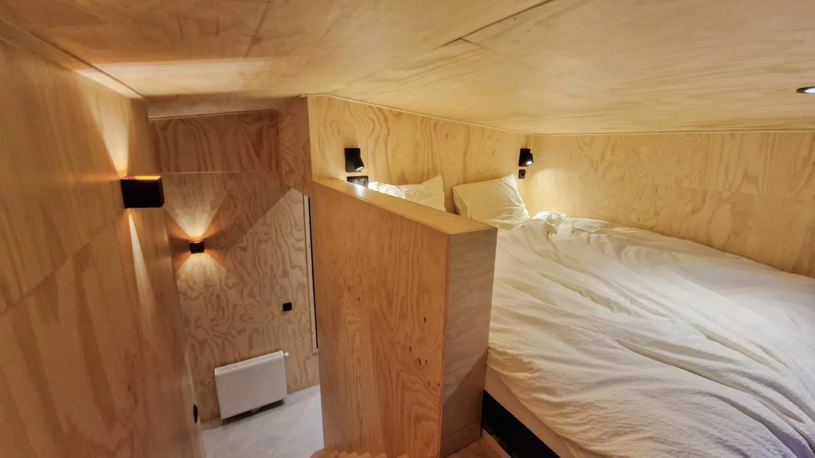 TED Tiny House-Slaapkamer