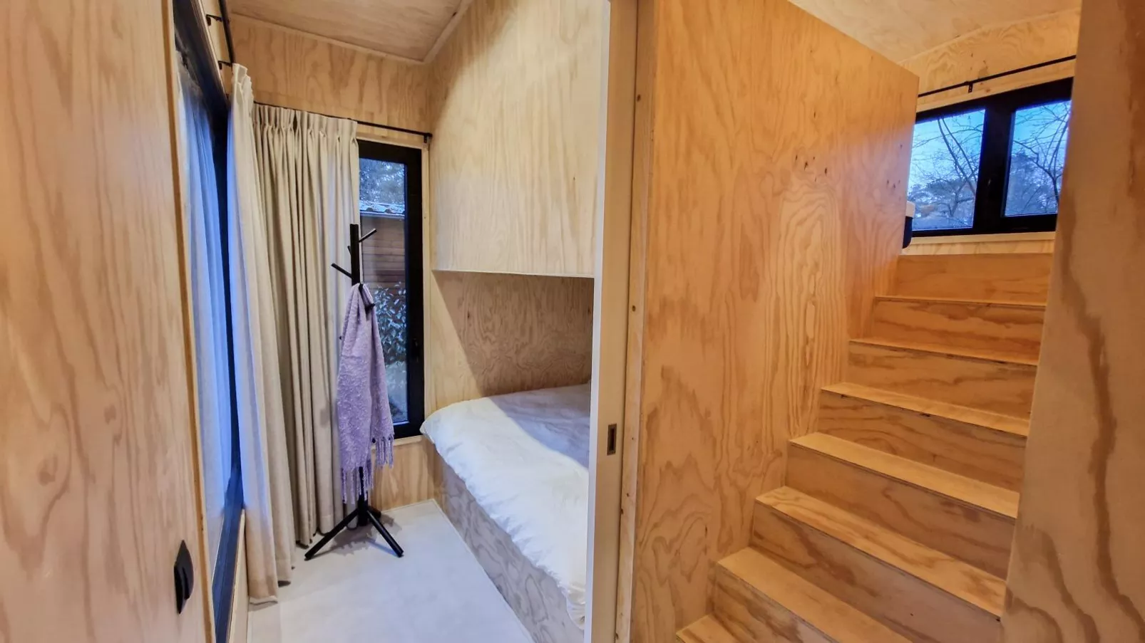 TED Tiny House-Slaapkamer