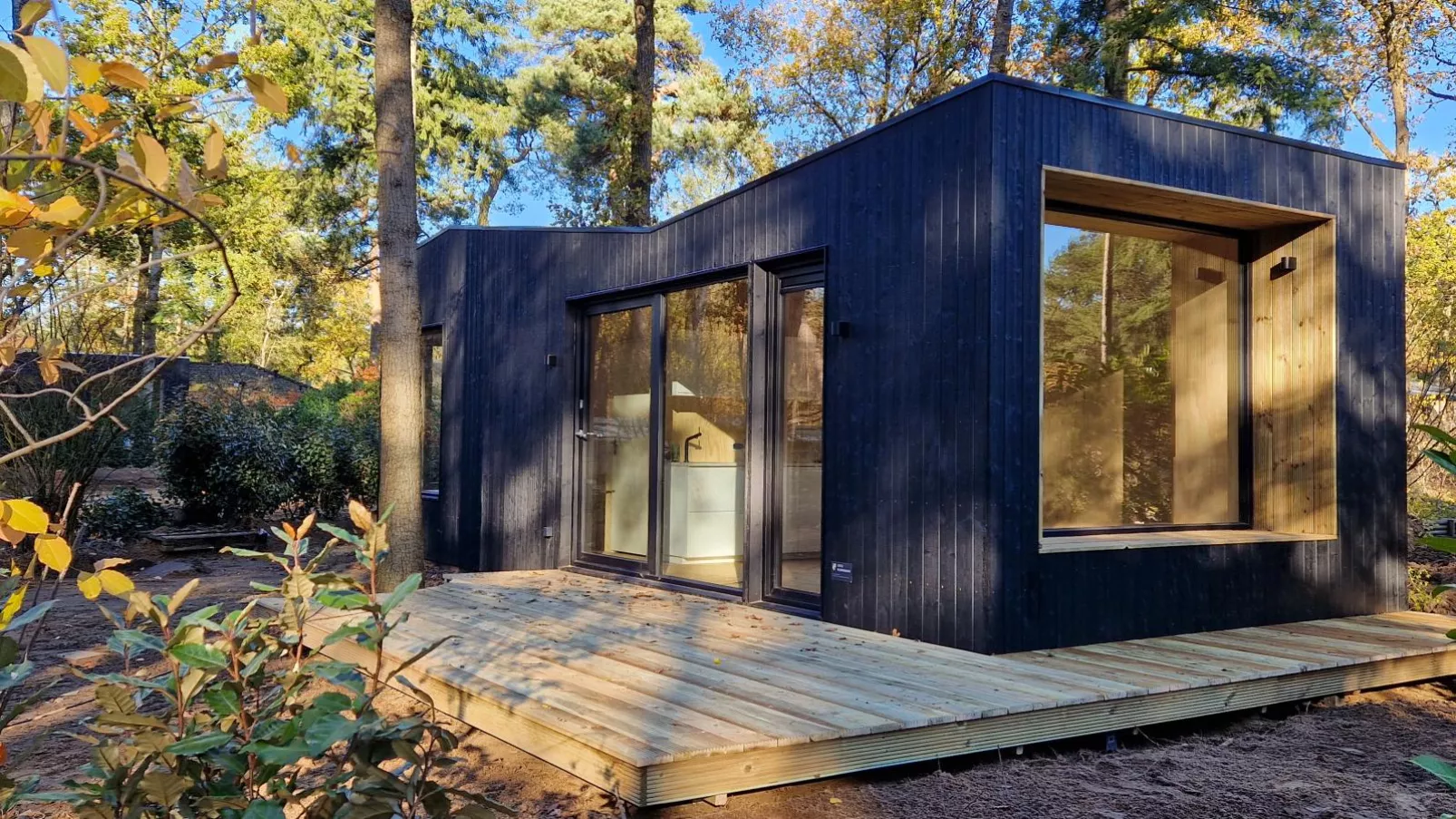 TED Tiny House-Buitenkant zomer