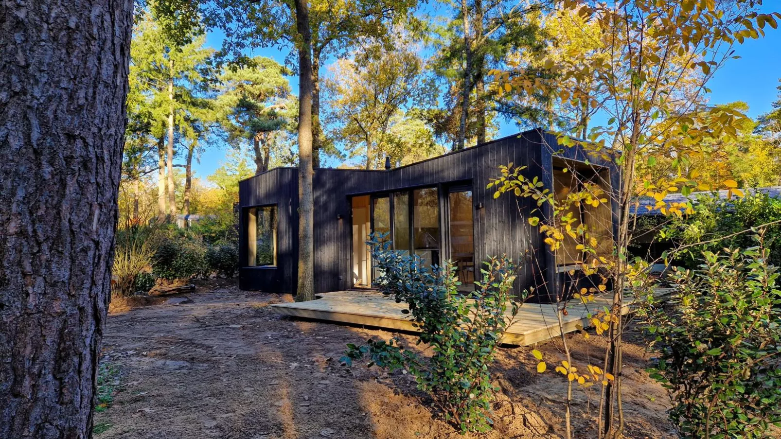 TED Tiny House-Buitenkant zomer