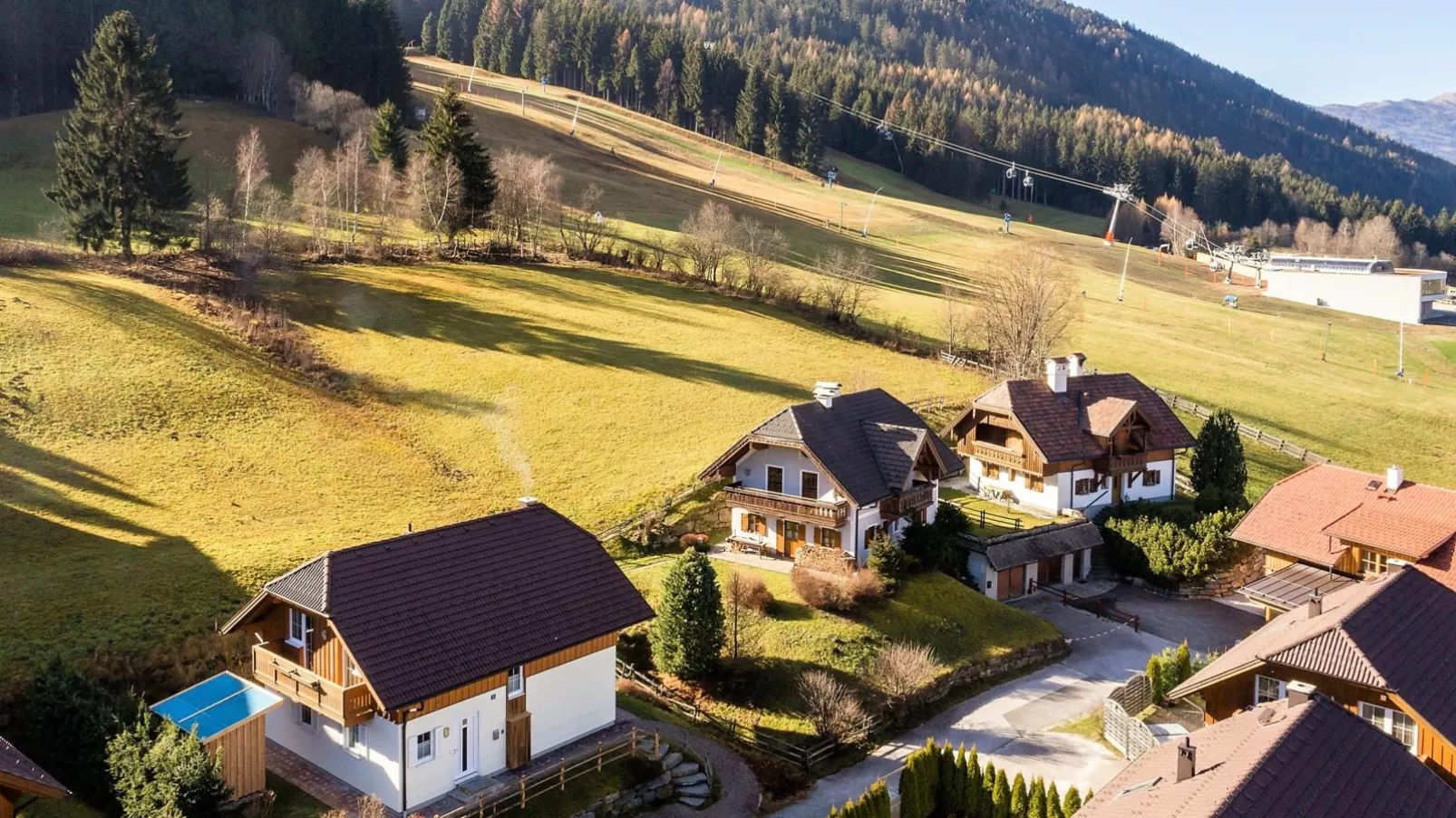 Chalet Bergblick-Buitenkant zomer