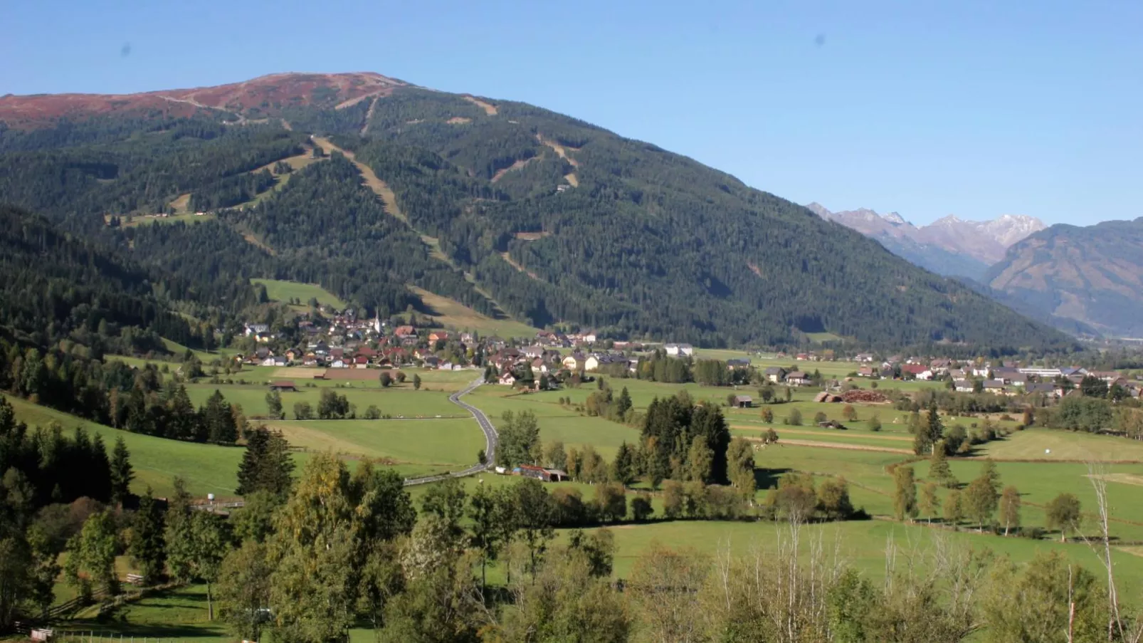Chalet Bergblick-Gebieden zomer 1km