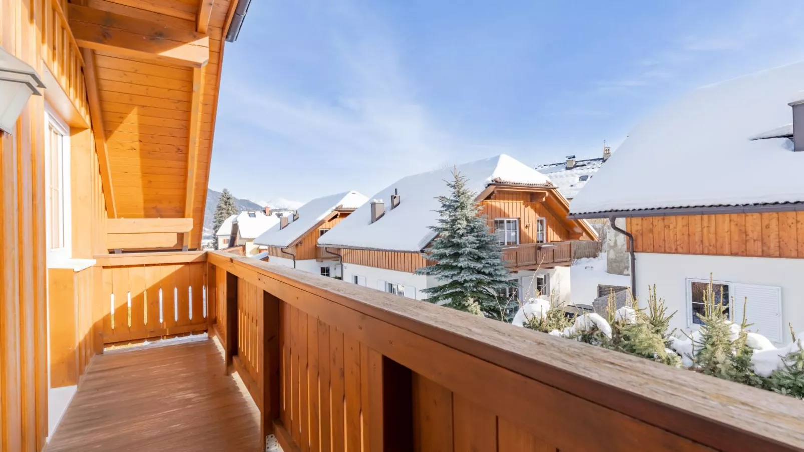 Chalet Bergblick-Terrasbalkon