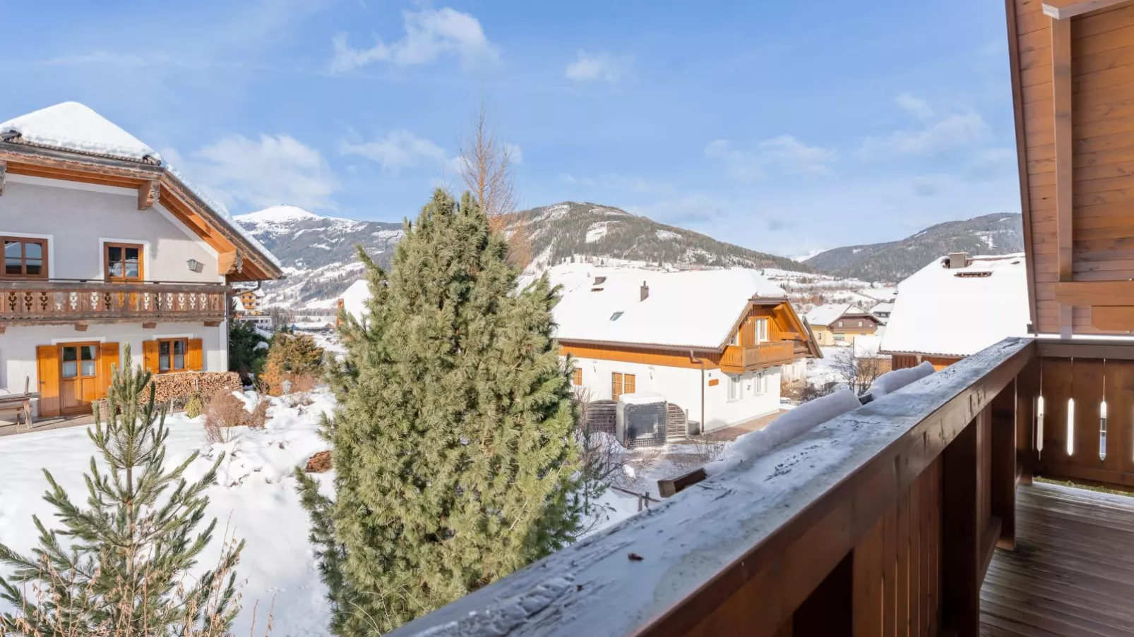 Chalet Bergblick-Terrasbalkon