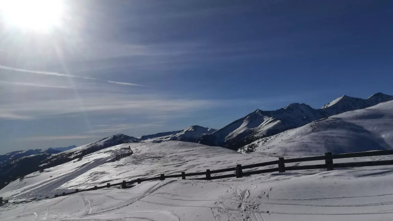 Murtal Chalet-Gebied winter 20km