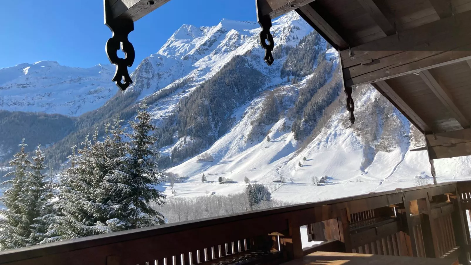 Spykerhütte-Uitzicht winter