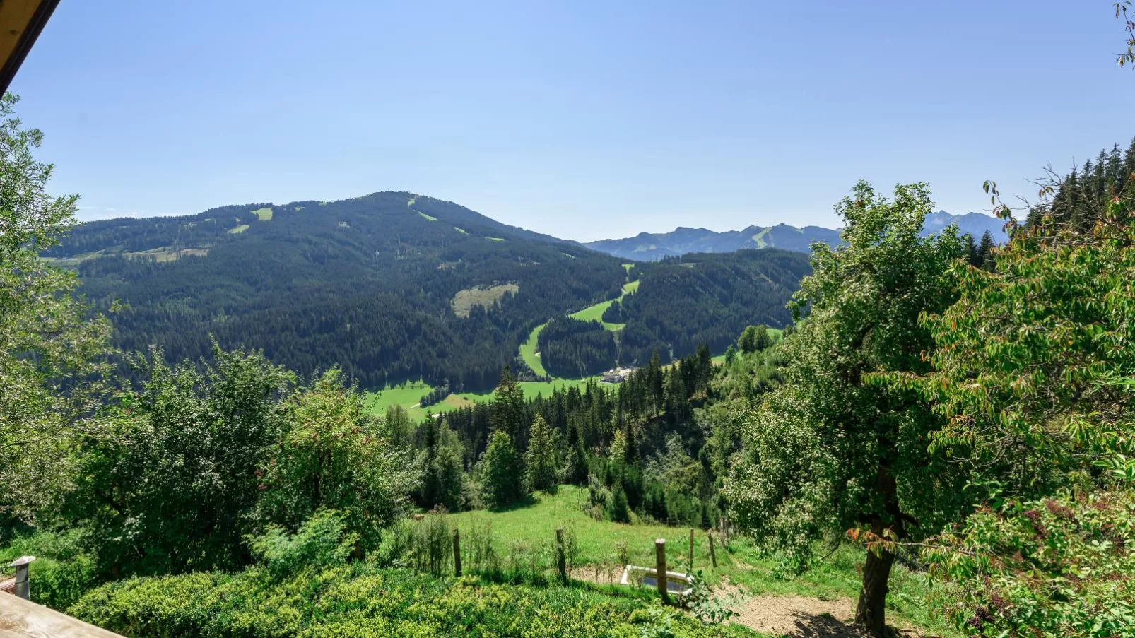 Schüttbach-Uitzicht zomer