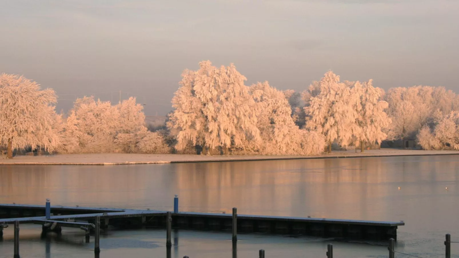 Penthouse-Uitzicht winter