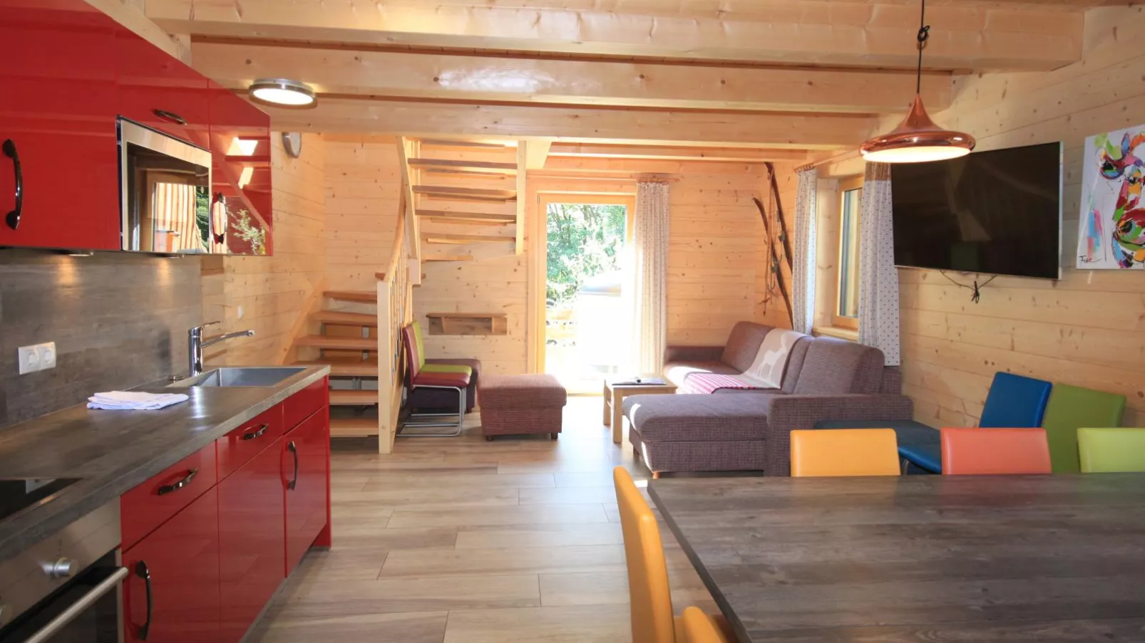 Kaprun Lodge - XL-Woonkamer