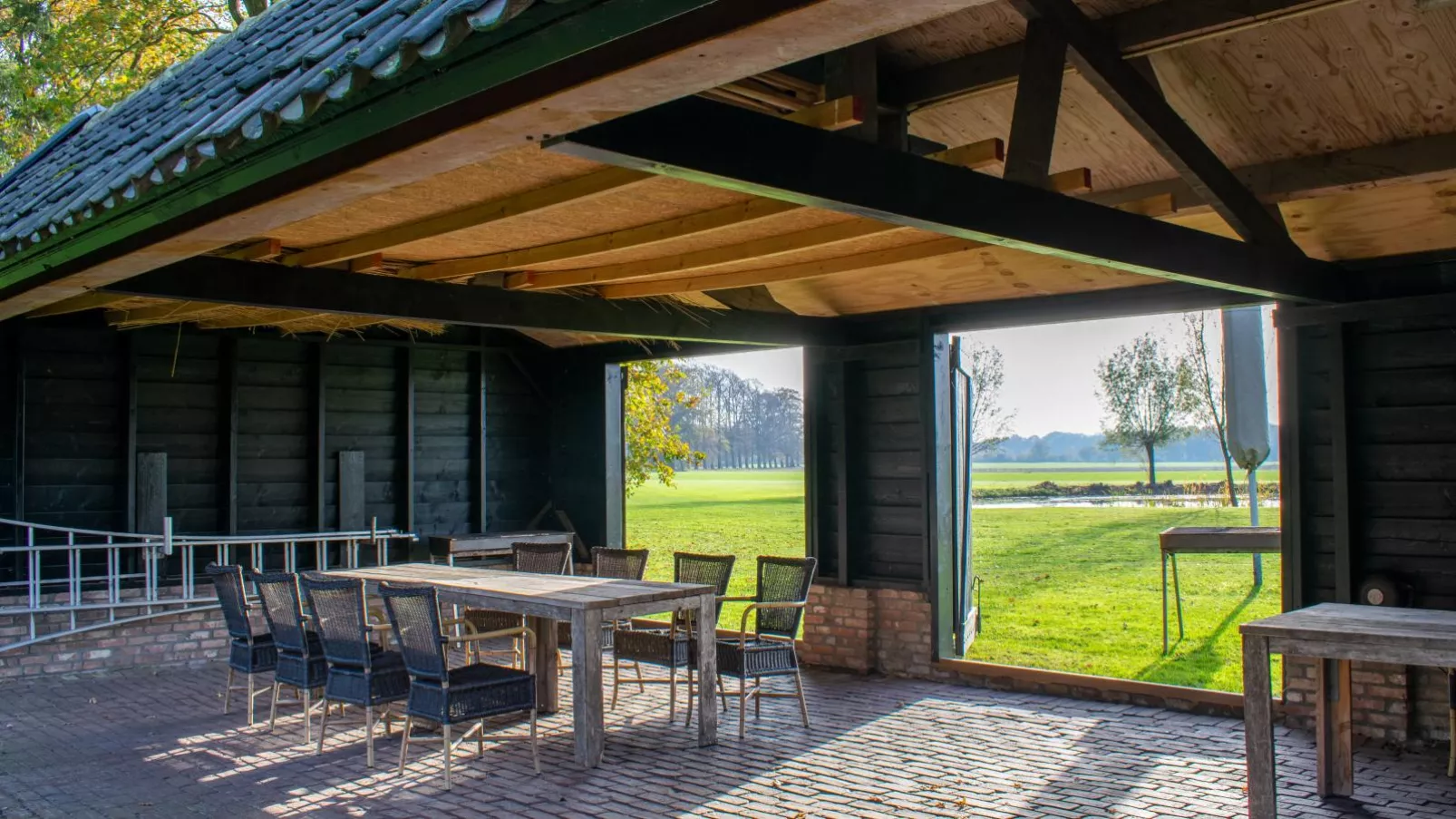 Landhuis de Vos-Terrasbalkon