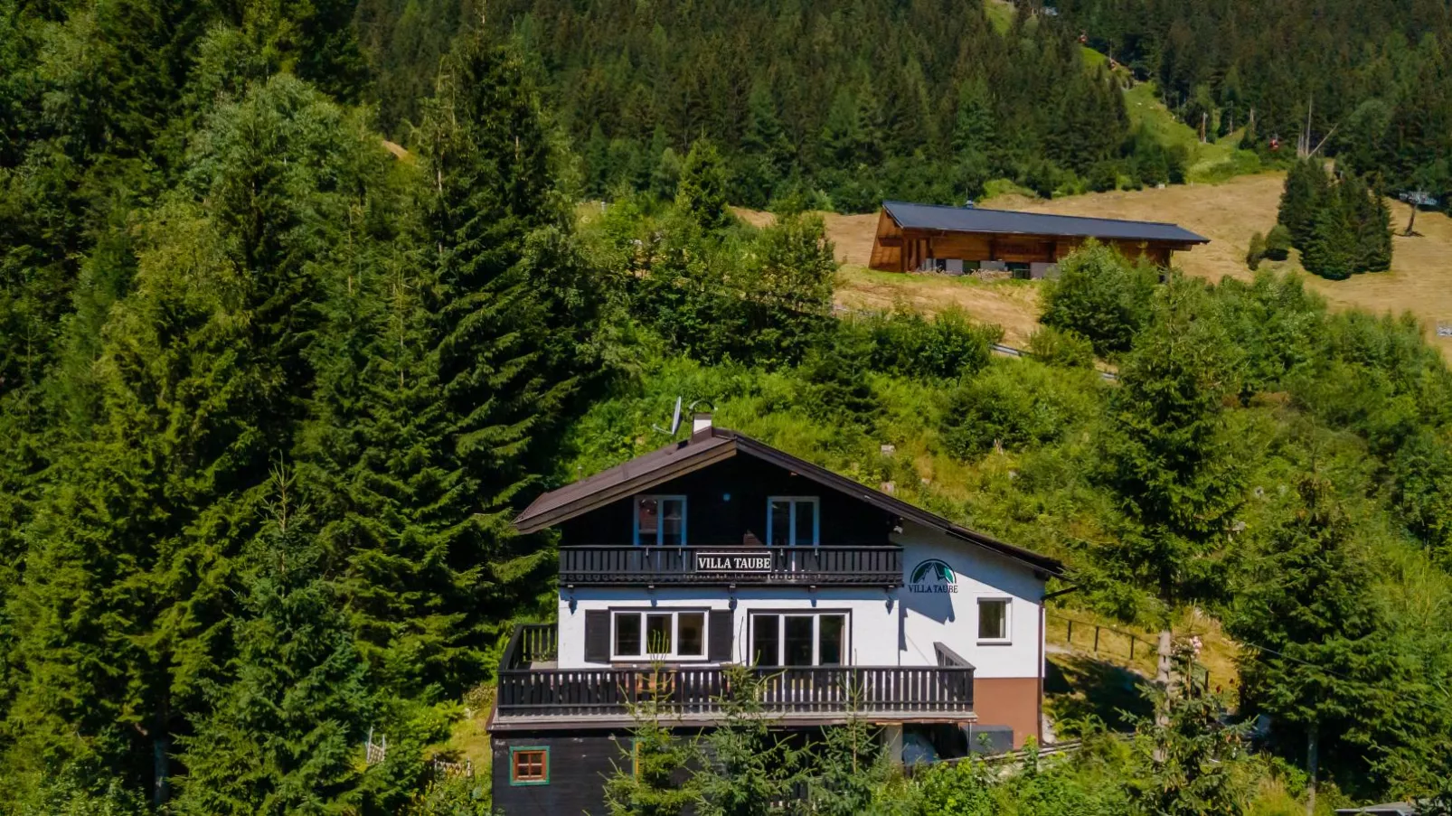 Hütte Taube-Buitenkant zomer