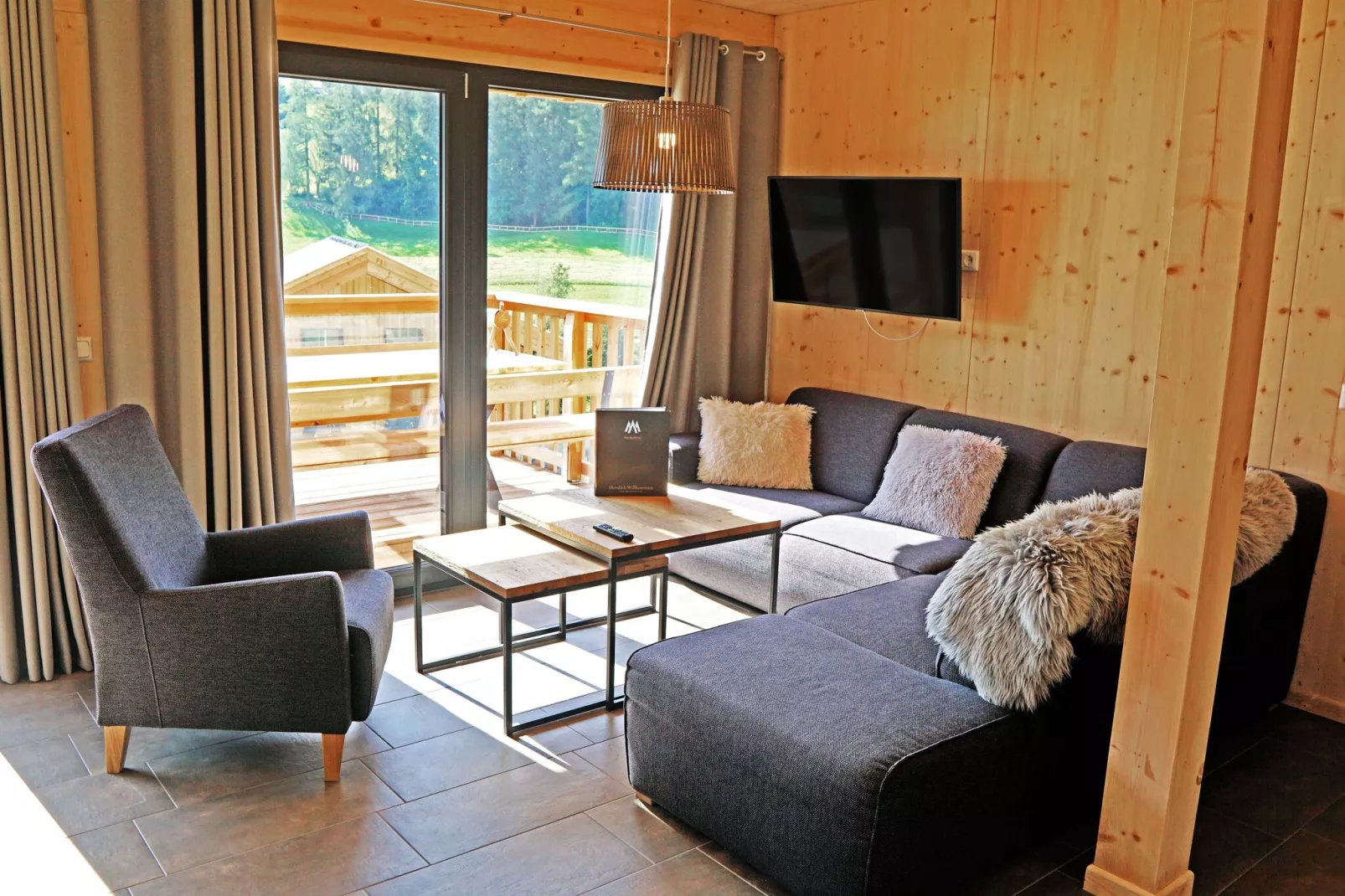 Bergeralm Chalets 1-Woonkamer